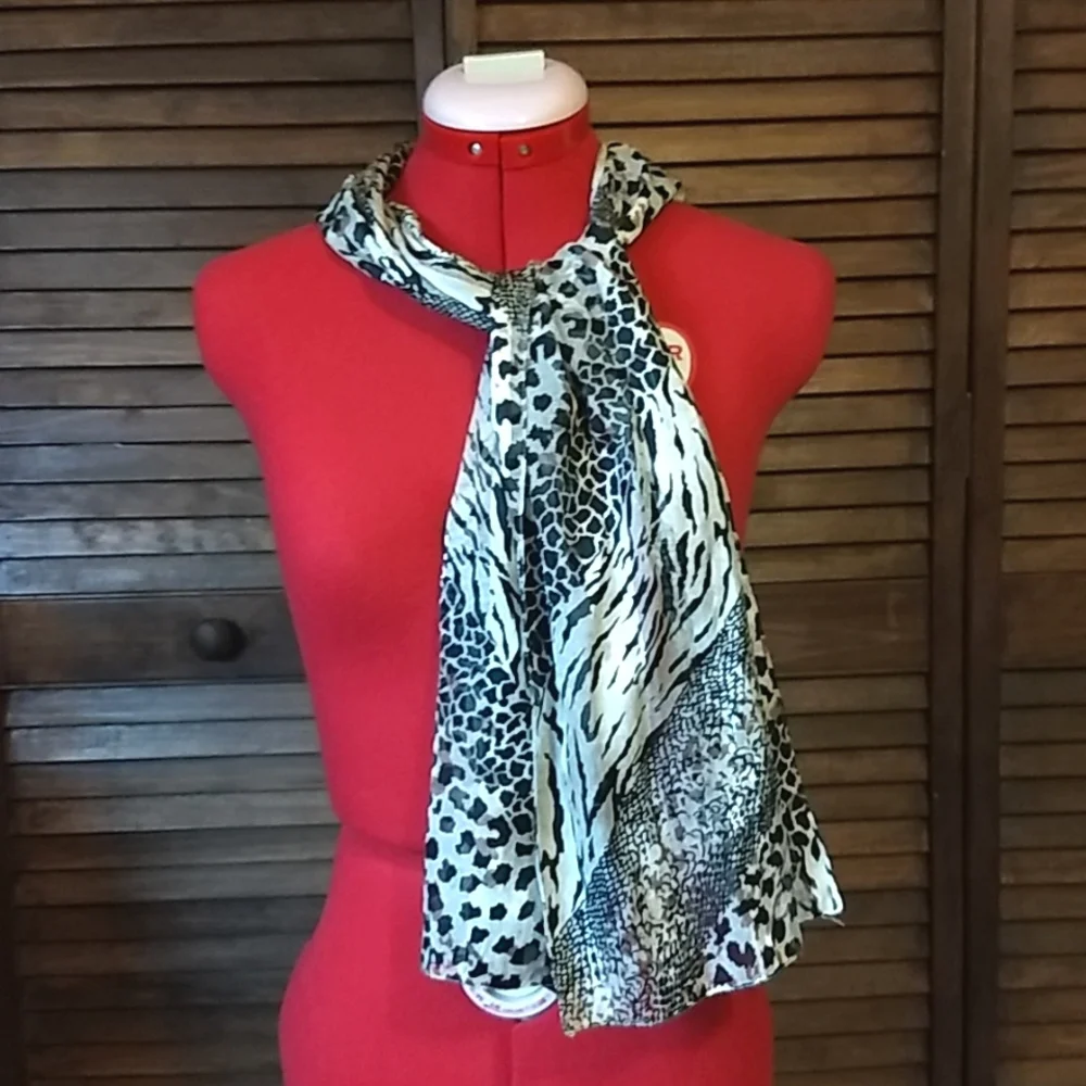Animal Print Scarf